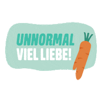 Karotte Lebensmittelverschwendung Sticker by etepetete bio