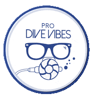 prodivevibes scuba diving padi divemaster prodivevibes Sticker