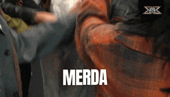 Merda GIF by X Factor Italia