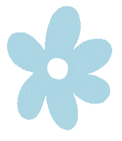 hellomarquestalita blue flower color floral Sticker