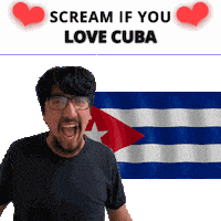 Cuba Flag Sticker
