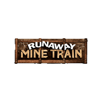 Runaway Mine Train Rollercoaster Sticker by Alton Towers Resort
