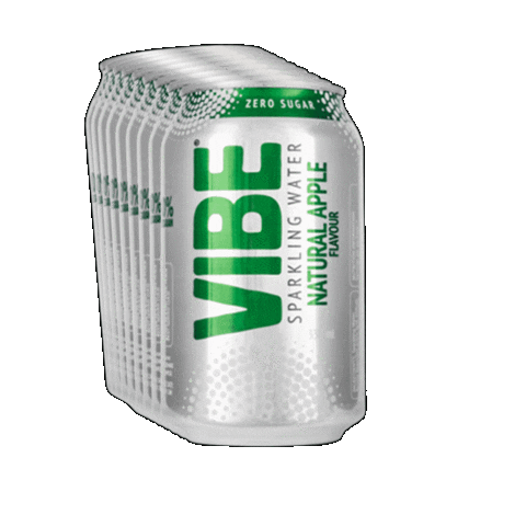 vibedrinksco giphygifmaker apple vibe soda Sticker