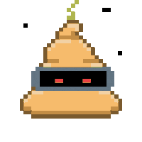 Art Shitting Sticker by Poopies.io
