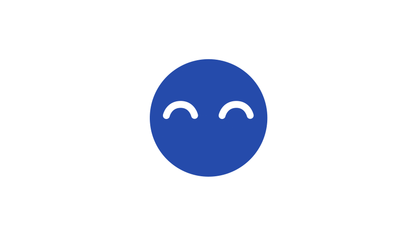 Happy Smile Sticker by osome