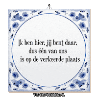 Nl Wijsheid Sticker by Tegelspreuken.nl