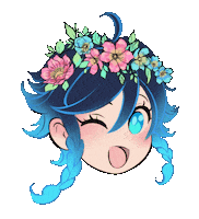 Flowers Love Sticker
