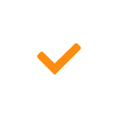 Orange Yes Sticker