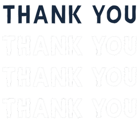 Thanks Thank You Sticker