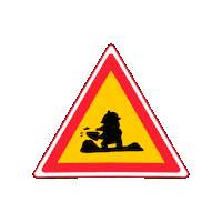 Construction Sticker by Soysauceeggrice Studio