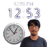 12Pm Sticker