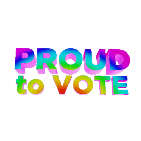 Register To Vote Election 2020 Sticker by INTO ACTION