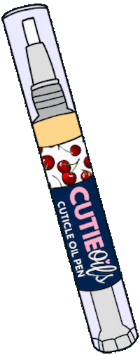 cutieoils giphyupload nails cuticle oil cutieoils Sticker