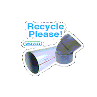 Recycle Pipe Sticker by wavin indonesia