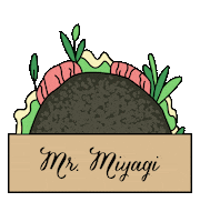 MrMiyagiMelbourne restaurant japanese taco melbourne Sticker