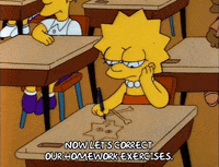 Sad Season 3 GIF by The Simpsons