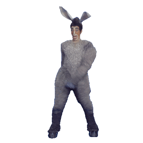 ShrekMusicalAU dance swing shrek shuffle Sticker