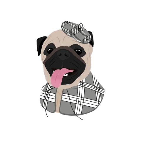 Dog Loki Sticker