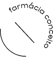 Typography Circle Sticker by Fourlab Farmácia