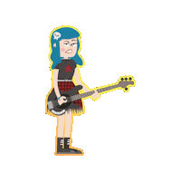 Christmas Bass Sticker by The Garage
