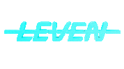 levenactive logo blue sportswear leven Sticker