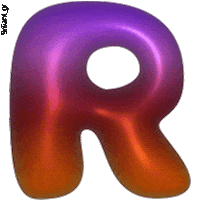 R Sticker