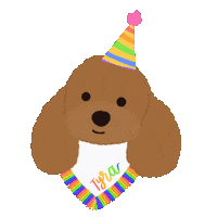 Toy Poodle Dog Sticker