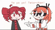 Kasane Teto Cool Guy GIF