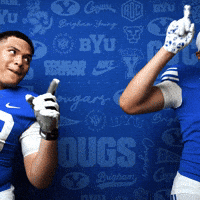 College Football Go Cougs GIF by BYU Cougars