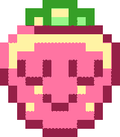 Rock Pixel Art Sticker