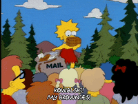 Yelling Season 4 GIF by The Simpsons