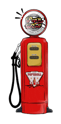 Oil Gas Sticker