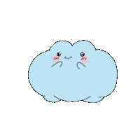 Sskait joy rain cloud sparkling eyes Sticker