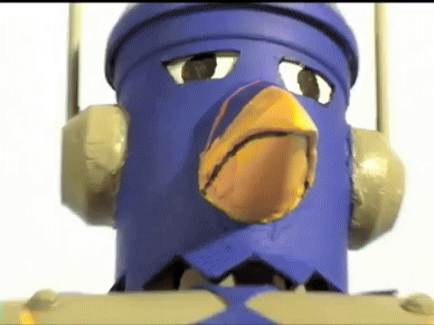 The Aquabats Official Giant Robot Birdhead Toy