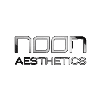 NOONBAesthetics noon noon aesthetics noon skincare noon logo Sticker