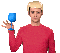 drunk man Sticker by Originals