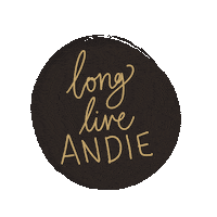 AndersonUniversitySC black gold university au Sticker