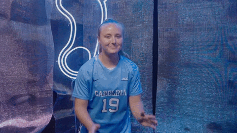 Excited North Carolina GIF by UNC Tar Heels
