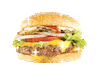 hungry burger Sticker by Wendy's