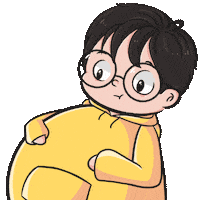 Eating Sticker