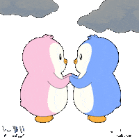 It Will Be Ok I Love You Sticker by Pudgy Penguins