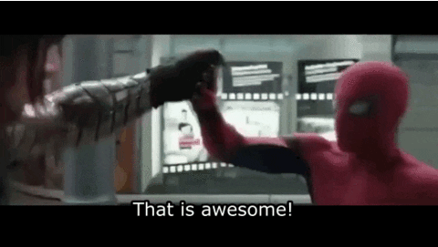 tom holland GIF