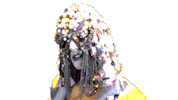 tired glitter Sticker by FATA BOOM