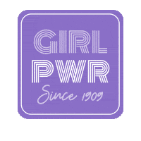 Girl Power Sticker by Ashley Hall