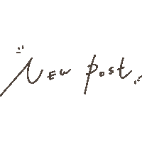 New Post Check Sticker