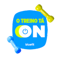 No Pain No Gain Fitness Sticker by Bluefit Academia