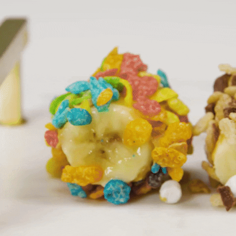 sushi roll banana GIF by evite