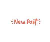 New Post Text Sticker