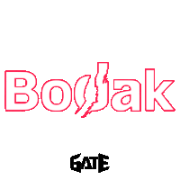 bodak Sticker by gate milano