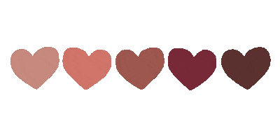 Purple Hearts Pink Sticker by Roman